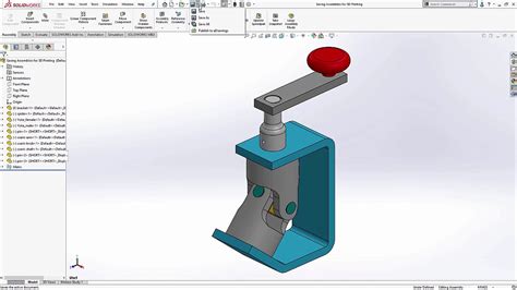 can you 3d print a solidworks assembly|SOLIDWORKS Tech Tip: How Do I 3D Print from .